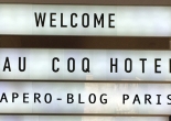 Apéro-Blog Paris COQ Hôtel Paris 13